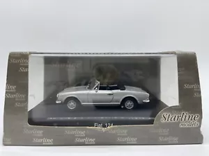MODELLINO AUTO FIAT 124 SPIDER 1600 GRIGIA 1966 - STARLINE MODELS - SCALA 1:43 - Foto 1 di 2