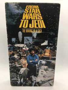 From Star Wars To Jedi The Making of A Saga VHS 1992 George Lucas Fox Video - Foto 1 di 8