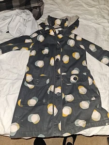 WHITE STUFF•PRINTED PLAYGROUND UK 10 Fleece-lined•Shower-proof•Coat/Jacket - Picture 1 of 6
