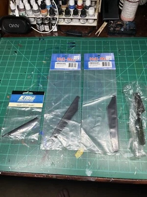 11x R/C Helicopter Blades Rotors Blades Parts - Heli-Max, E-flite,unbranded - Image 1 of 4