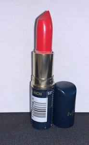 Max Factor Moisture Rich Lipstick -Rouge #537💄 - Picture 1 of 5
