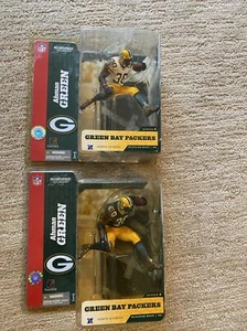 NFL PAIR AHMAN RB WHITE & Green Bay Packers Jersey VARIANTS Series 8 FOOTBALL - Picture 1 of 12