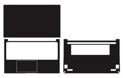 Carbon Vinyl Laptop Sticker Skin Decals for ASUS VivoBook M1503QA 15" Protection - Image 1 of 4