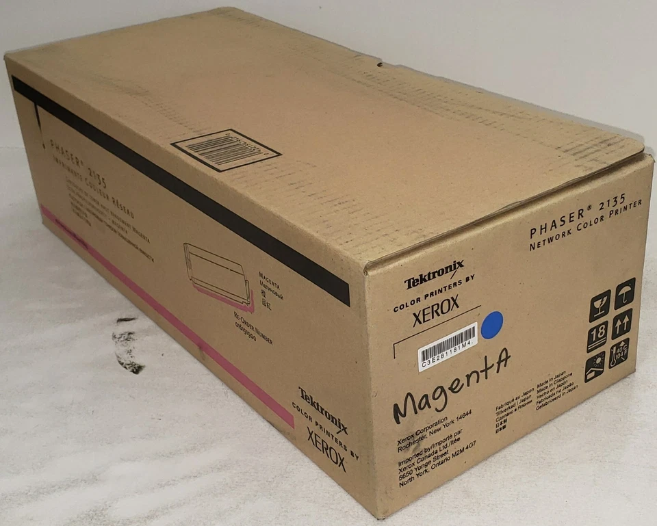 Tektronix Xerox Phaser 2135 Magenta Toner Cartridge (016-1919-00) Brand New OEM  - Image 1 of 1