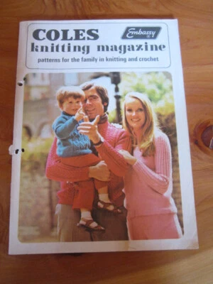 KNITTING PATTERN BOOK COLES KNITTING & CROCHET  GREAT **** MUST SEE - Image 1 of 2