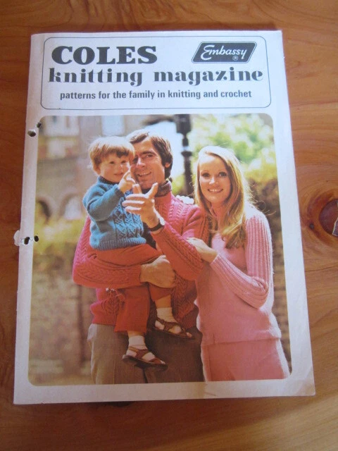KNITTING PATTERN BOOK COLES KNITTING & CROCHET  GREAT **** MUST SEE - Image 1 of 2