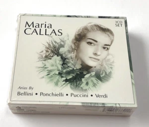 Maria Callas 3 CD Set Arias By Bellini Ponchielli Puccini Verdi Read Description - Foto 1 di 5