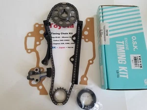 Toyota 2.4 22R - 22RE 1985-1995 OSK Made in Japan Timing Chain Kit with Gaskets - Picture 1 of 12
