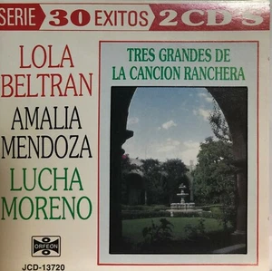 Tres Grandes de La Cancion Ranchera (x2 CD Set) Beltran / Mendoza / Moreno *VG* - Picture 1 of 2