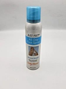 NEW Sally Hansen JUST FEET All Day Foot Spray Maximum Strength 3.50z - Picture 1 of 1