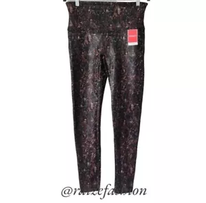 SPANX Faux Leather Leggings Size XL Snake Mocha Shine Pants Women's NWT - Picture 1 of 11