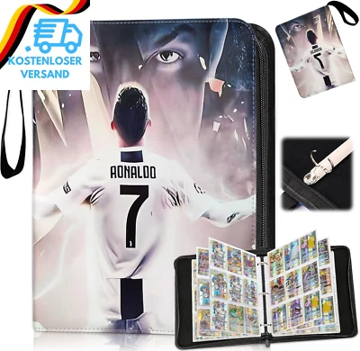 LIVESTN Sammelalbum Fußball Karten, Sammelalbum Für Fußball Karten Album, Sammelkarten A