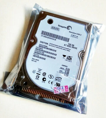 Seagate 120GB ST9120822A 5400RPM PATA 2.5" Laptop Internal HDD Hard Drive - Image 1 of 2
