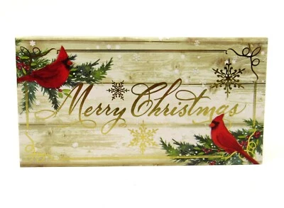 Punch Studio 4 oz Bar Cranberry Soap in Music Box Christmas Cardinal 17163 - Image 1 of 4