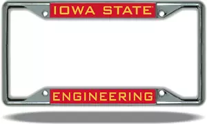 Iowa State Engineering Kennzeichenrahmen - Bild 1 von 1