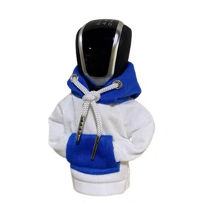 Car Gear Shift Cover Funny Shift Knob Hoodie Auto Decoration Sweater Shirt White - Picture 1 of 6
