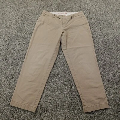 Dockers Pants Womens 8 Beige Tan Khaki Chino Trouser Straight Work Stretch Flex - Image 1 of 4