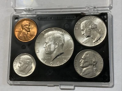 1964 Kennedy 5 Coin Mint Set. UNC - Image 1 of 4