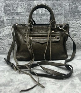 Rebecca Minkoff Micro Regan Satchel Umhängetasche Leder - Bild 1 von 15