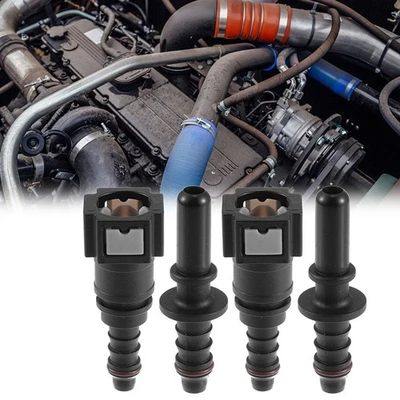 High Quality Nylon Car Fuel Line Connector 789mm Straight 2 Sets Included - Image 1 of 4