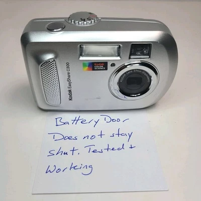Kodak Easy Share C300 3.2 MP Digital Camera Silver Tested - Image 1 of 4
