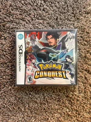 Pokemon Conquest Nintendo DS Sellado de Fábrica Pliegues en Y Totalmente Nuevo Foto 1 de 4