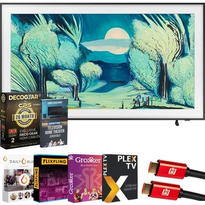 Samsung 65" The Frame LS03FA QLED 4K Smart TV (2025) + Extended Protection Plan - Image 1 of 4