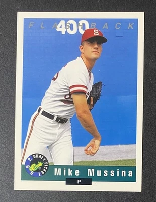 MIKE MUSSINA CLASSIC ROOKIE - STANFORD - BALTIMORE ORIOLES - Image 1 of 2