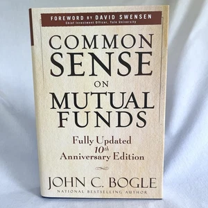 Common Sense On Mutual Funds By John C. Bogle Vanguard Signed Hardcover Book - Picture 1 of 3