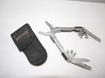 Herramienta multiplicadora Gerber de colección punta roma alicates cuchillo destornilladores funda EE. UU. Foto 1 de 4