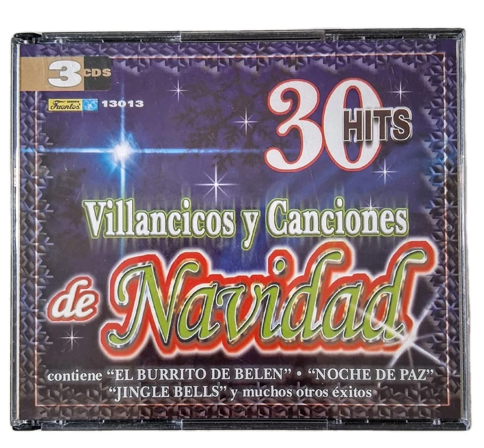Villancicos y Canciones de  Navidad Christmas 3 CD Spanish EL BURRITO DE BELEN Foto 1 de 4
