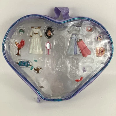 Disney Princesa Jazmín Aladdin Polly Juego de Bolsillo Ropa Accesorios SIN MUÑECAS Foto 1 de 4