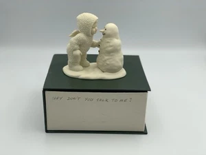 Departamento 56 Snowbabies Winter Tales "Why Don't You Talk To Me" #6801-2 - Imagen 1 de 10