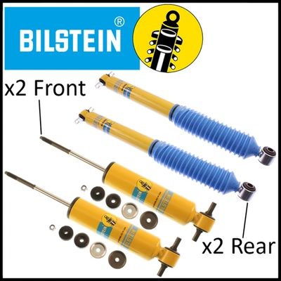 Juego de amortiguadores delanteros/traseros Bilstein B6 4600 para Chevy Blazer/GMC Jimmy 83-05 elevación de 0" Foto 1 de 4