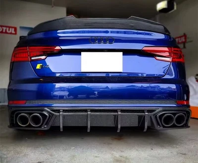 Alerón trasero de fibra de carbono para AUDI A4/S4 B9 B9.5 sedán estilo PSM 2016 Foto 1 de 4