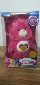 Care Bears Limited Edition 3000 Shine Bright Bear, Pink, New in Box 2019 - Picture 1 of 6