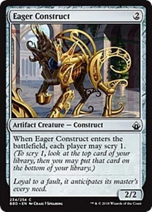 EAGER CONSTRUCT X 4 N/M BATTLEBOND MAGIC THE SAMMELING - Bild 1 von 1
