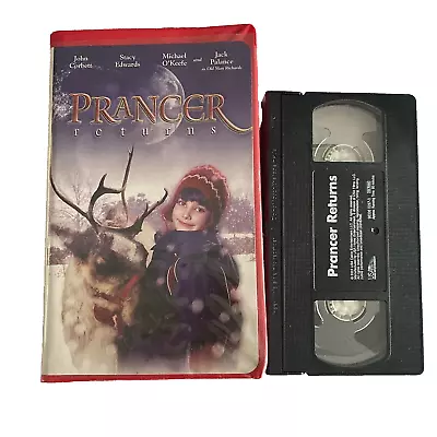 Prancer Returns (2001), VHS Movie, USA Home Ent. (2001), J. Palance, CLAMSHELL - Image 1 of 4