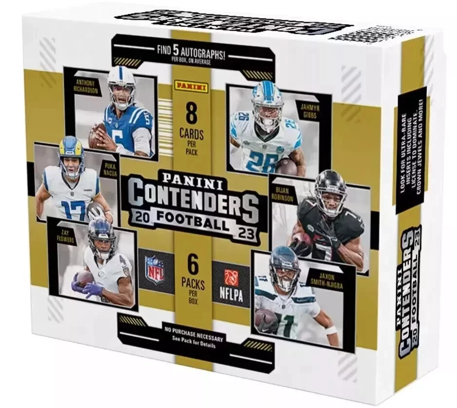 2023 Panini Contenders NFL Football Factory Sealed Hobby Box - Image 1 of 1