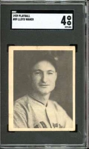 1939 Playball Play Ball #89 Lloyd Waner Pirates HOF SGC 4 VG-EX - Picture 1 of 2
