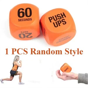 Workout Dice Fun Exercise Dice Game Workout Fitness Decision Training Routines - Picture 1 of 8