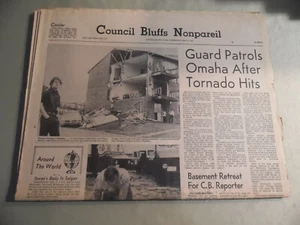 Council Bluffs Nonpareil / Council Bluffs Iowa / May 7 1975 / Free USA Shipping - Picture 1 of 5