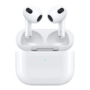 APPLE Air Pods 3 Bluetooth Ohrhörer mit Mikrofon weiß MPNY3ZM/A B-WARE - Zdjęcie 1 z 4