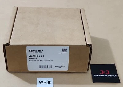 *BRAND NEW* Schneider Electric VB-7223-0-4-9 Valve Body Brass Trim + Warranty! - Image 1 of 4
