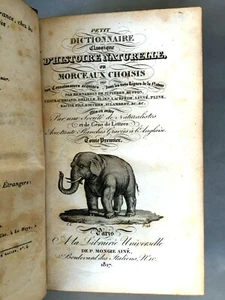 [BUFFON - LEINEN - SCHNÜRSENKEL ....]. Naturhistorisches Wörterbuch. 28 Pl. 1827 - Bild 1 von 10