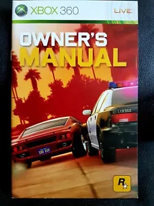 Midnight Club Los Angeles LA Xbox 360 Game Instruction Manual VGC+ 100s More - Picture 1 of 1