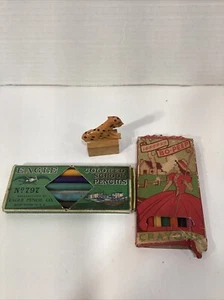 2 Cajas De Lápices De Colección Eagle Pencil Co & Linton Lápiz y Sacapuntas - Imagen 1 de 10