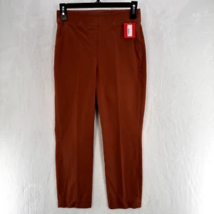 Spanx Pants Womens Small On-the-Go Ankle Slim Straight Bronze Glow Stretch - Picture 1 of 15