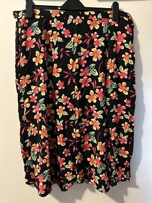 Falda mujer sag harbor floral talla 18 Foto 1 de 3