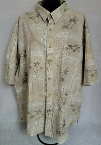 Boca Classics Mens Shirt Size XXXL 3XL 3X Large Multicolor Bamboo - Picture 1 of 12